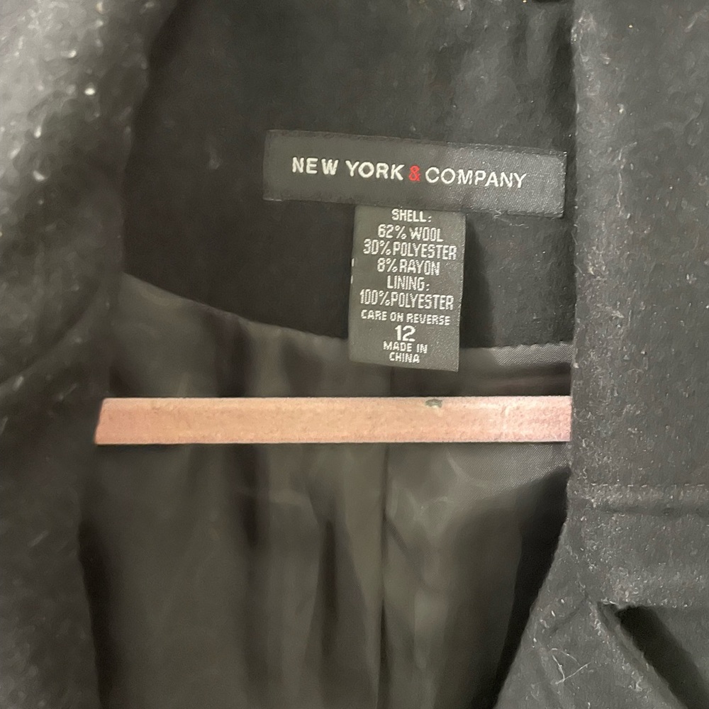 Long wool coat - Picture 2 of 2